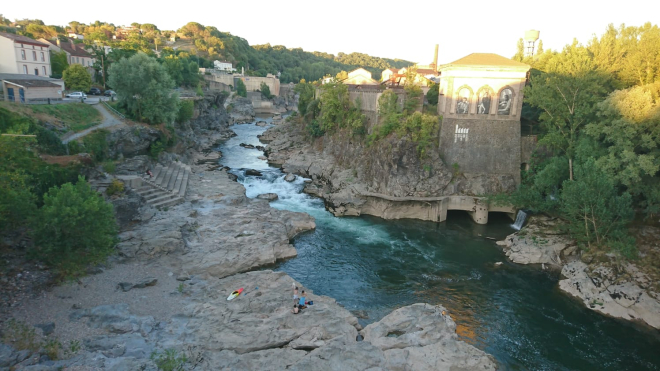 Saut de Sabo à Saint-Juéry